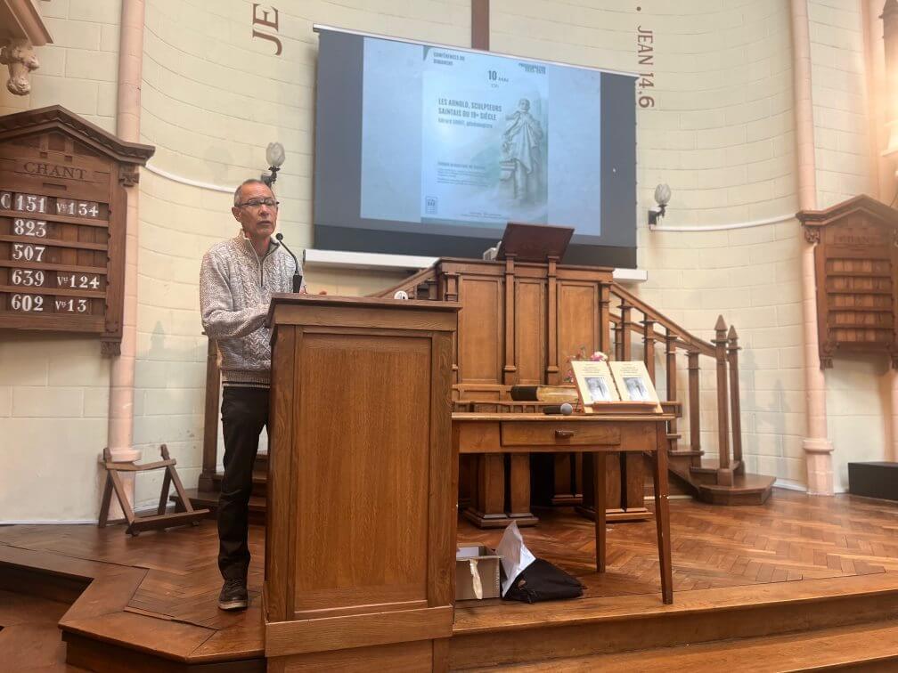 Conférence "Les Arnolds" Gérard godet à Saintes